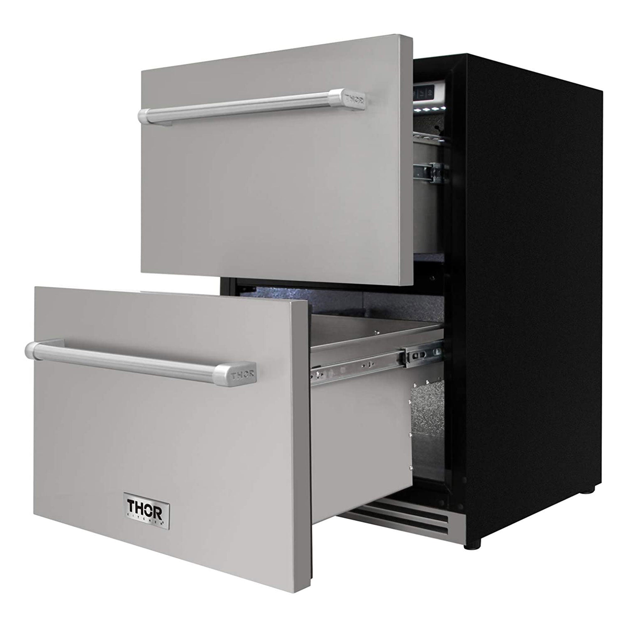Thor Kitchen TRF2401U 5.4cu ft Indoor/Outdoor Undercounter 2 Drawer Refrigerator