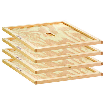 Allied Precision 3/8-Inch Plywood Beehive Insulation Inner Cover (4 Pack) - VMInnovations