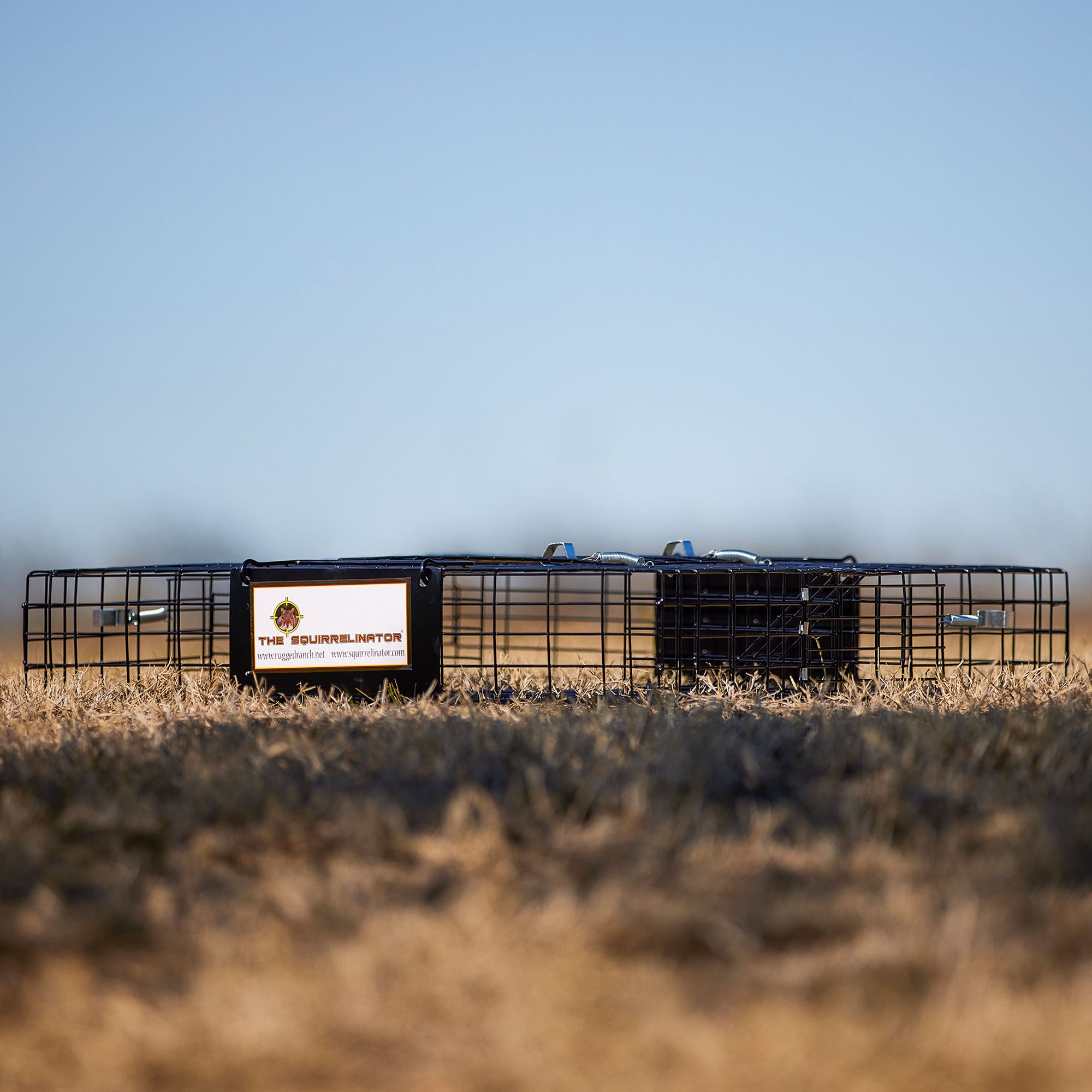 Rugged Ranch SQRTO Squirrelinator Squirrel 2 Door Trap Cage (2 Pack) - VMInnovations