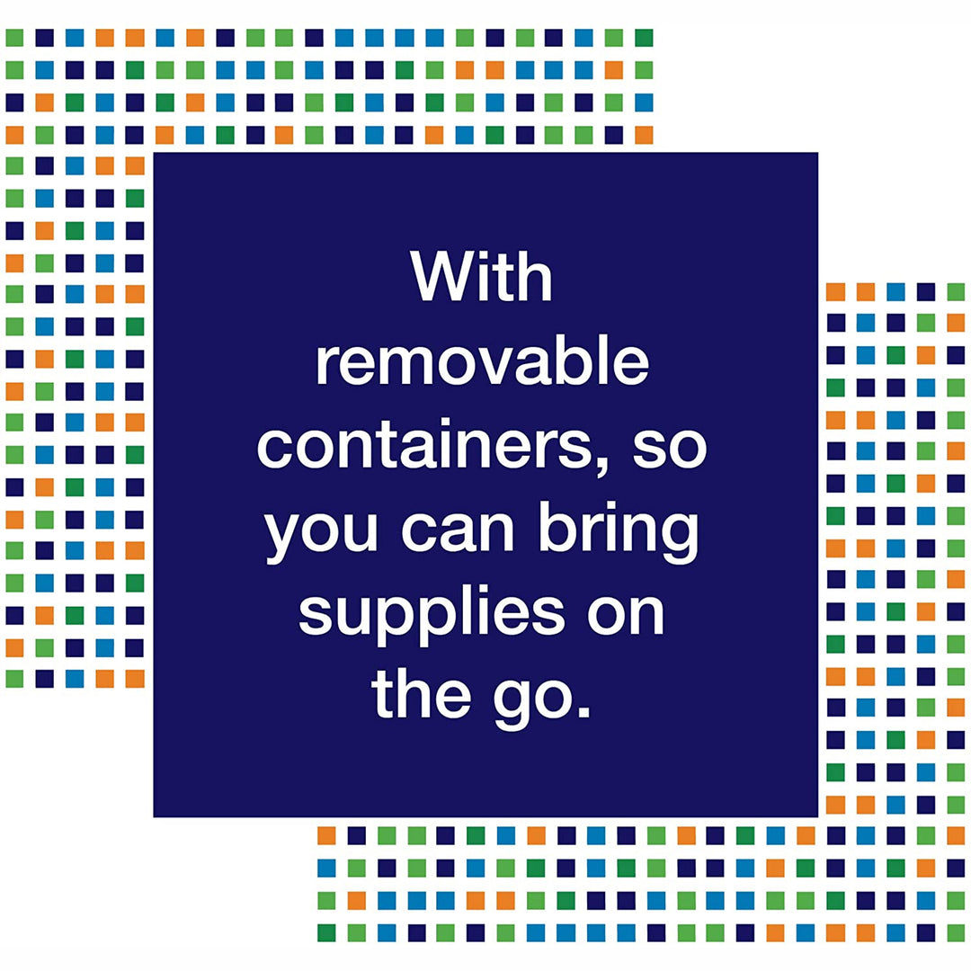 Elizabeth Ward Bead Storage Solutions 82 Piece Craft Supplies Organizer (2 Pack)