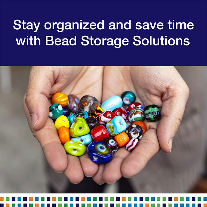 Elizabeth Ward Bead Storage Solutions 78 Pc  Organizer Tray with Lid (Open Box) - VMInnovations