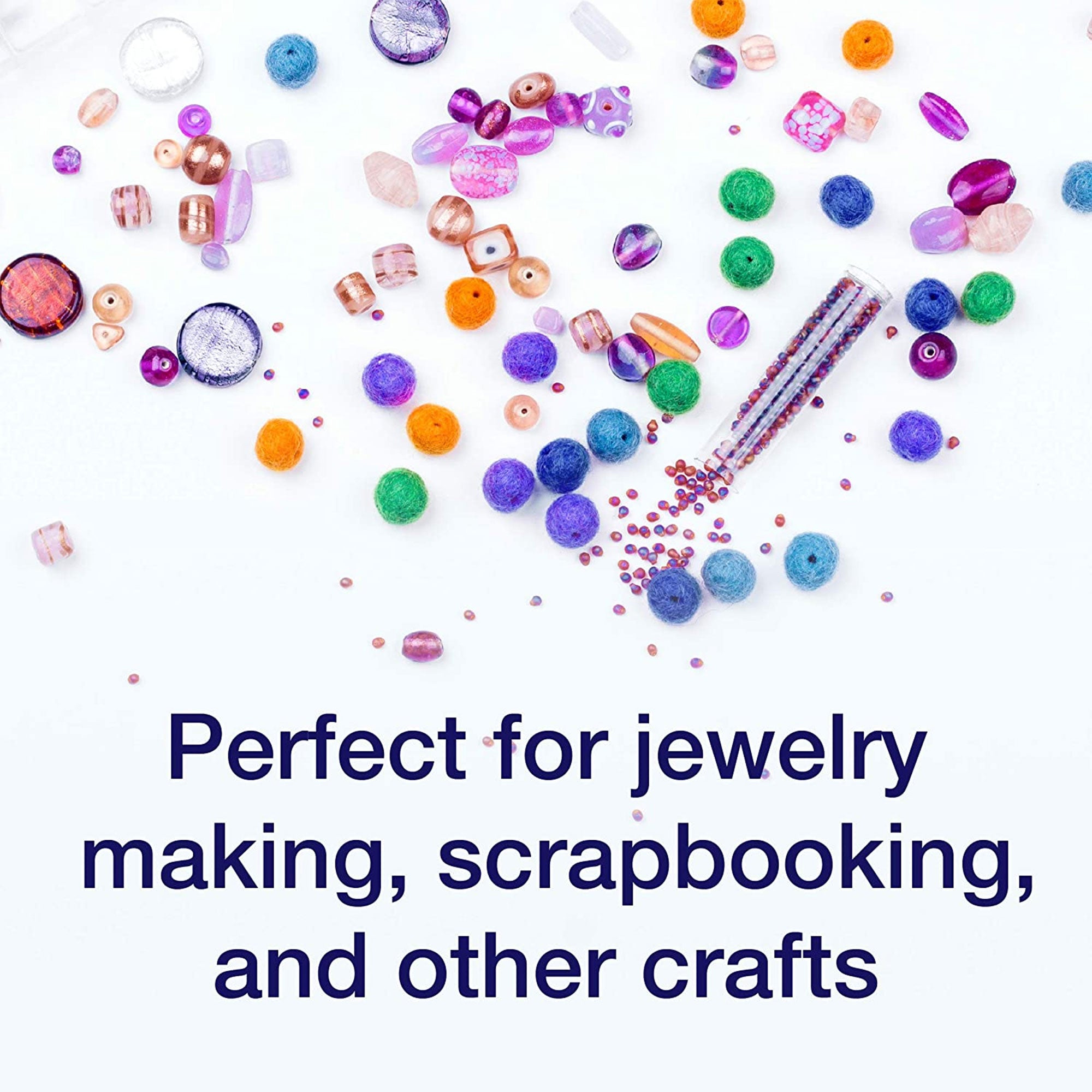 Elizabeth Ward Bead Storage Solutions 45 Piece Assorted Craft Supplies Organizer (10 Pack)