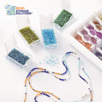 Elizabeth Ward Bead Storage Solutions 45 Piece Assorted Craft Supplies Organizer (10 Pack)