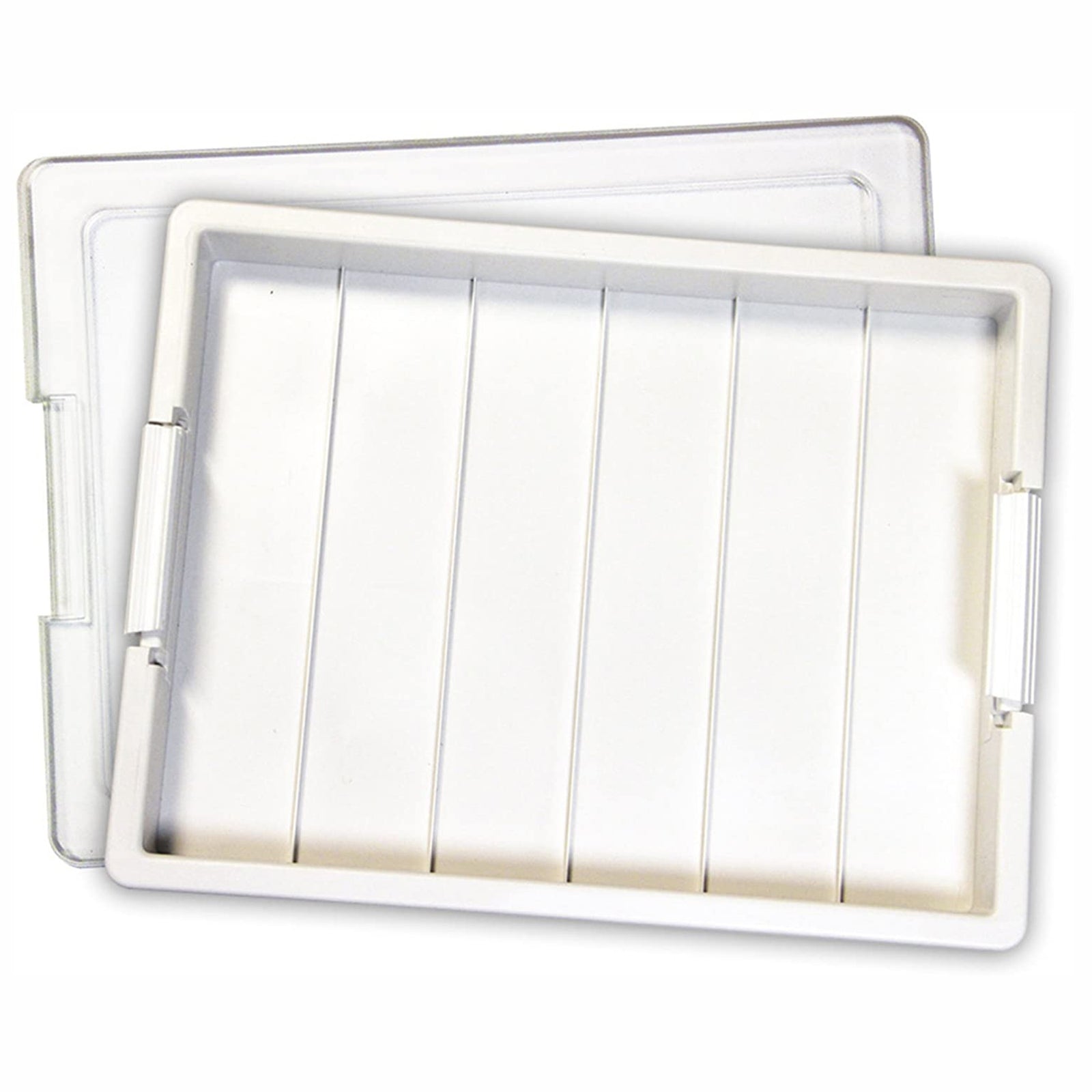 Bead Storage Solutions Craft Supplies Organizer Craft Tray with Lid (Open Box) - VMInnovations