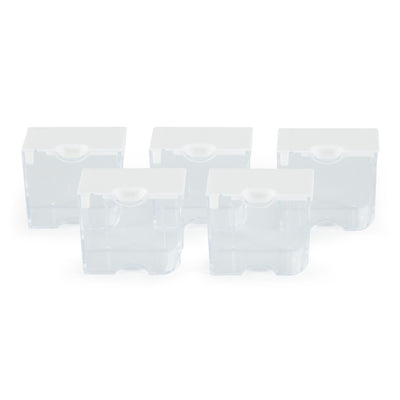 Elizabeth Ward Storage Solutions 5 Pc Bead & Craft Storage Containers (Open Box) - VMInnovations