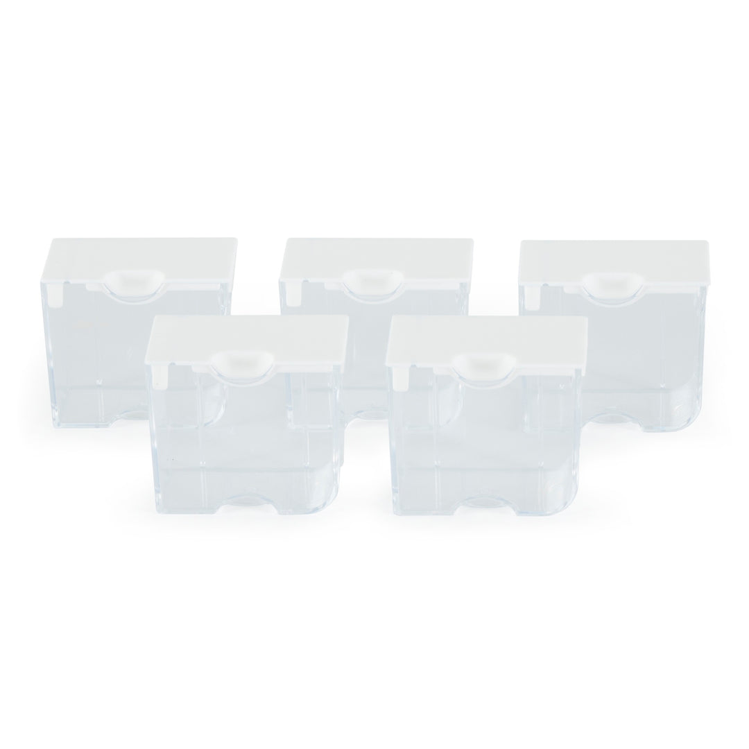 Elizabeth Ward Storage Solutions 5 Pc Bead & Craft Storage Containers (Open Box) - VMInnovations