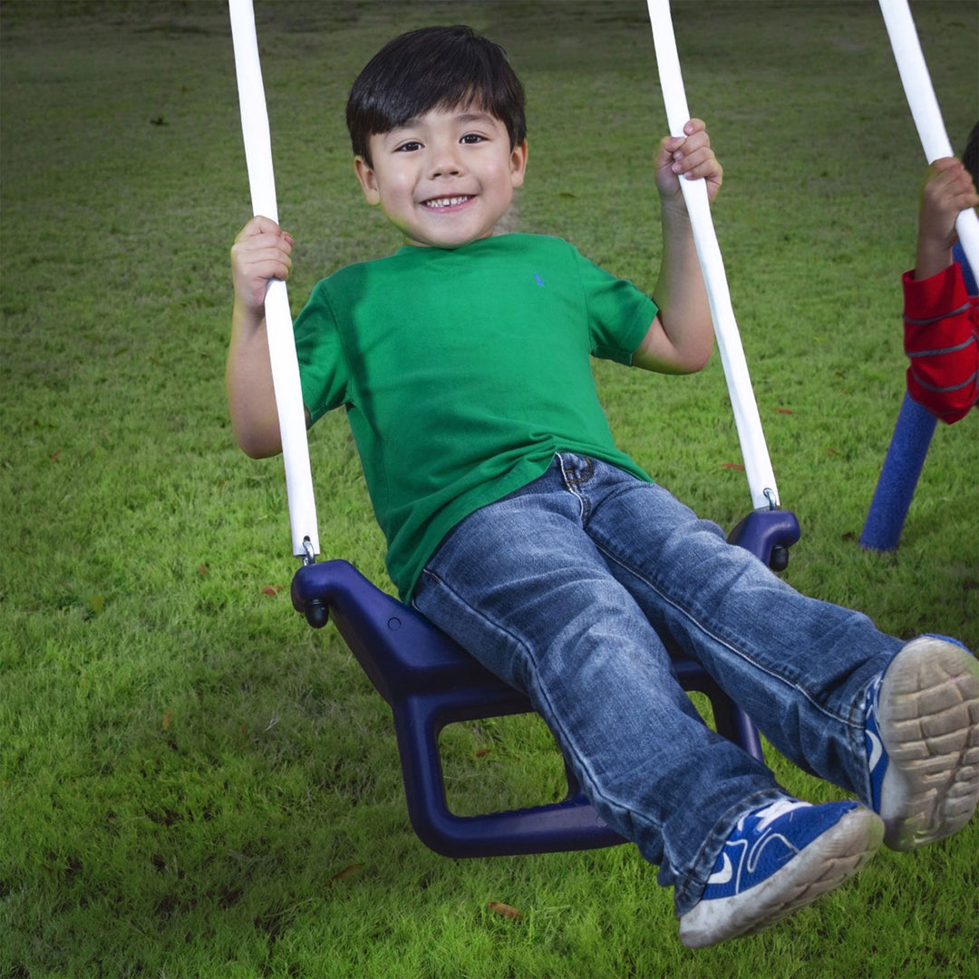 XDP Recreation Surf N Swing Outdoor Backyard Playground Swing Set Playset (Used)