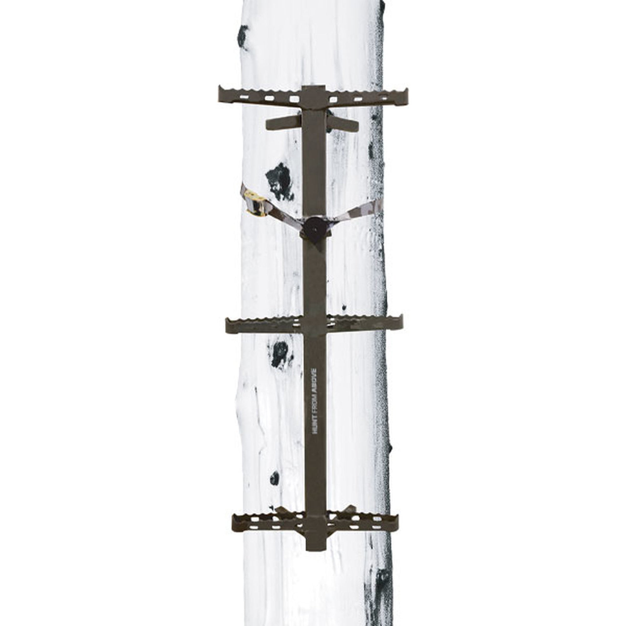 Hawk Ranger Traction Climbing Sticks with Treestand and Full Body Safety Harness - VMInnovations