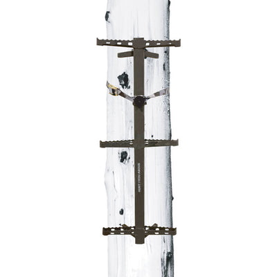Hawk Ranger Traction Climbing Sticks with Treestand and Full Body Safety Harness - VMInnovations