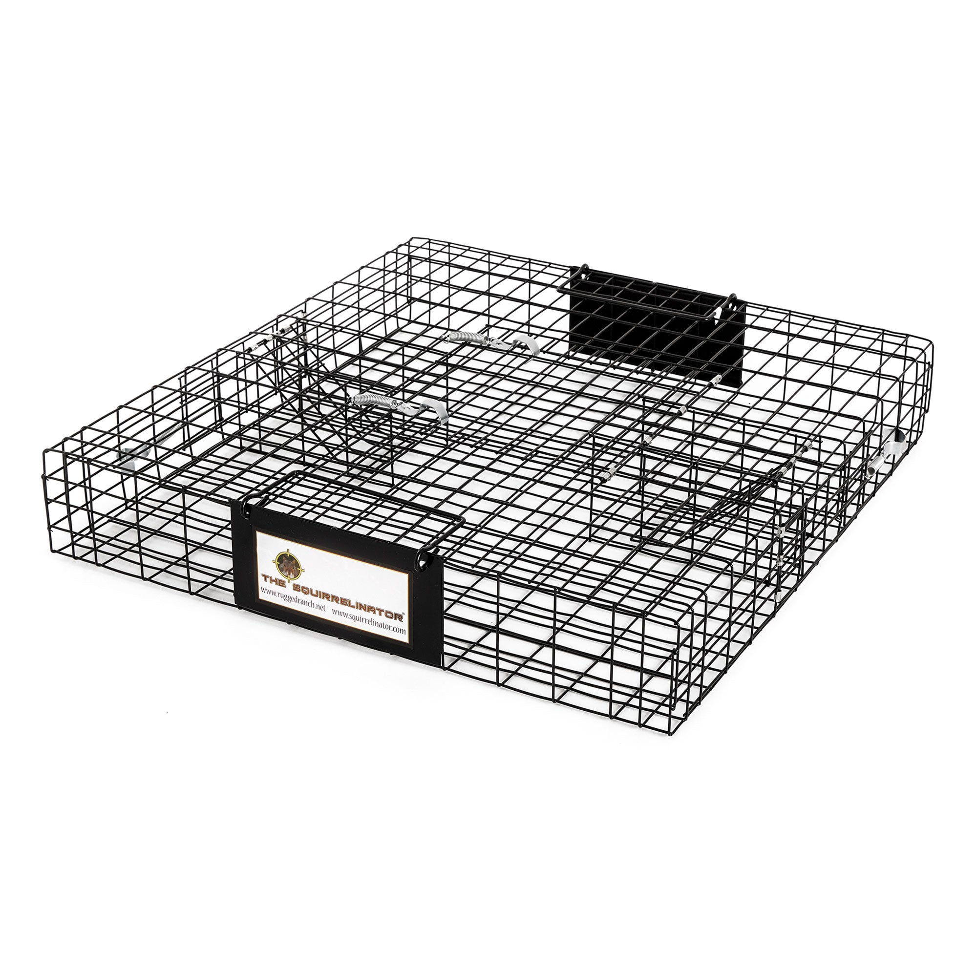 Rugged Ranch Squirrelinator Squirrel Chipmunk Metal 2 Door Trap Cage (4 Pack) - VMInnovations