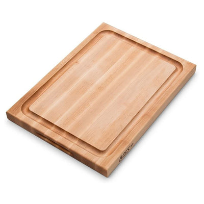 John Boos Large Maple Wood Edge Grain Kitchen Cutting Board, 20"x15"x1.5" (Used)