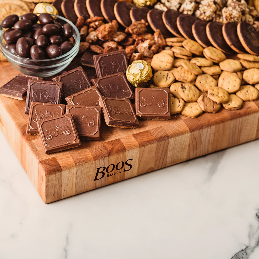 John Boos Block 24" x 18" End Grain Wood Reversible Chopping Block (Open Box) - VMInnovations