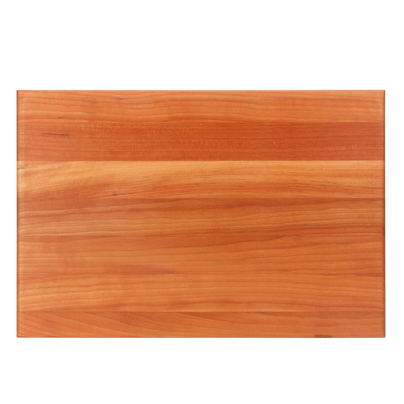 John Boos Cherry Wood Edge Grain Reversible Cutting Board, 24"x18" x1.5"(Used)