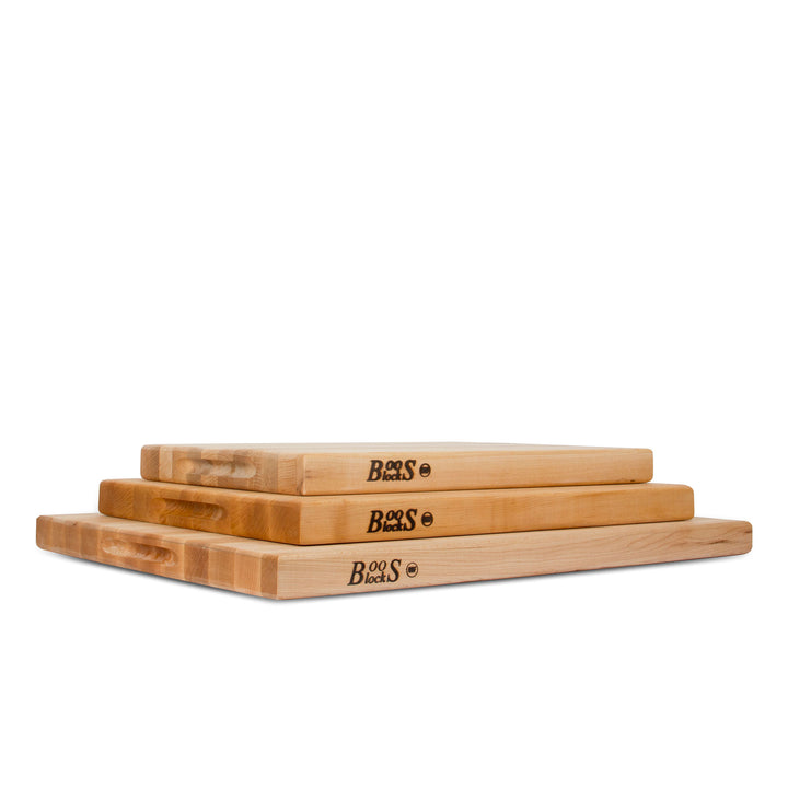 John Boos Cherry Wood Edge Grain Reversible Cutting Board, 24 x 18 x 1.5 Inches