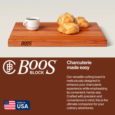John Boos Reversible 20x15" Cutting Board Block With Handles, (Open Box) - VMInnovations