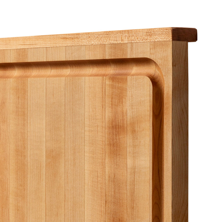 John Boos Countertop Reversible Wood Cutting Board with Juice Groove, Maple - VMInnovations