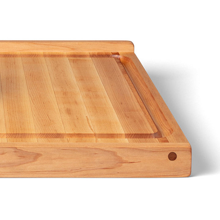 John Boos Countertop Reversible Wood Cutting Board with Juice Groove, Maple - VMInnovations