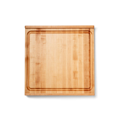 John Boos Block 23.75" Wide Square Maple Cutting Board w/ Gravy Groove(Open Box) - VMInnovations