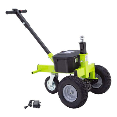 Tow Tuff Adjustable 3500 Lbs Capacity Electric Trailer Dolly, Green (Used)