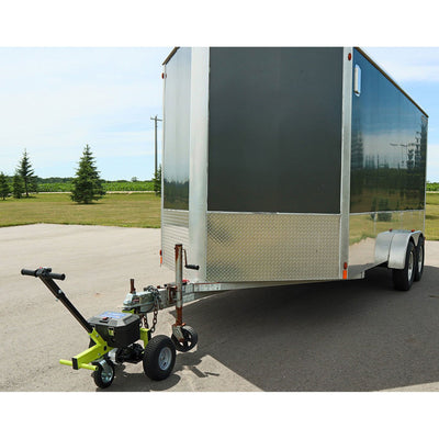 Tow Tuff Adjustable 3500 Lbs Capacity Electric Trailer Dolly, Green (For Parts) - VMInnovations