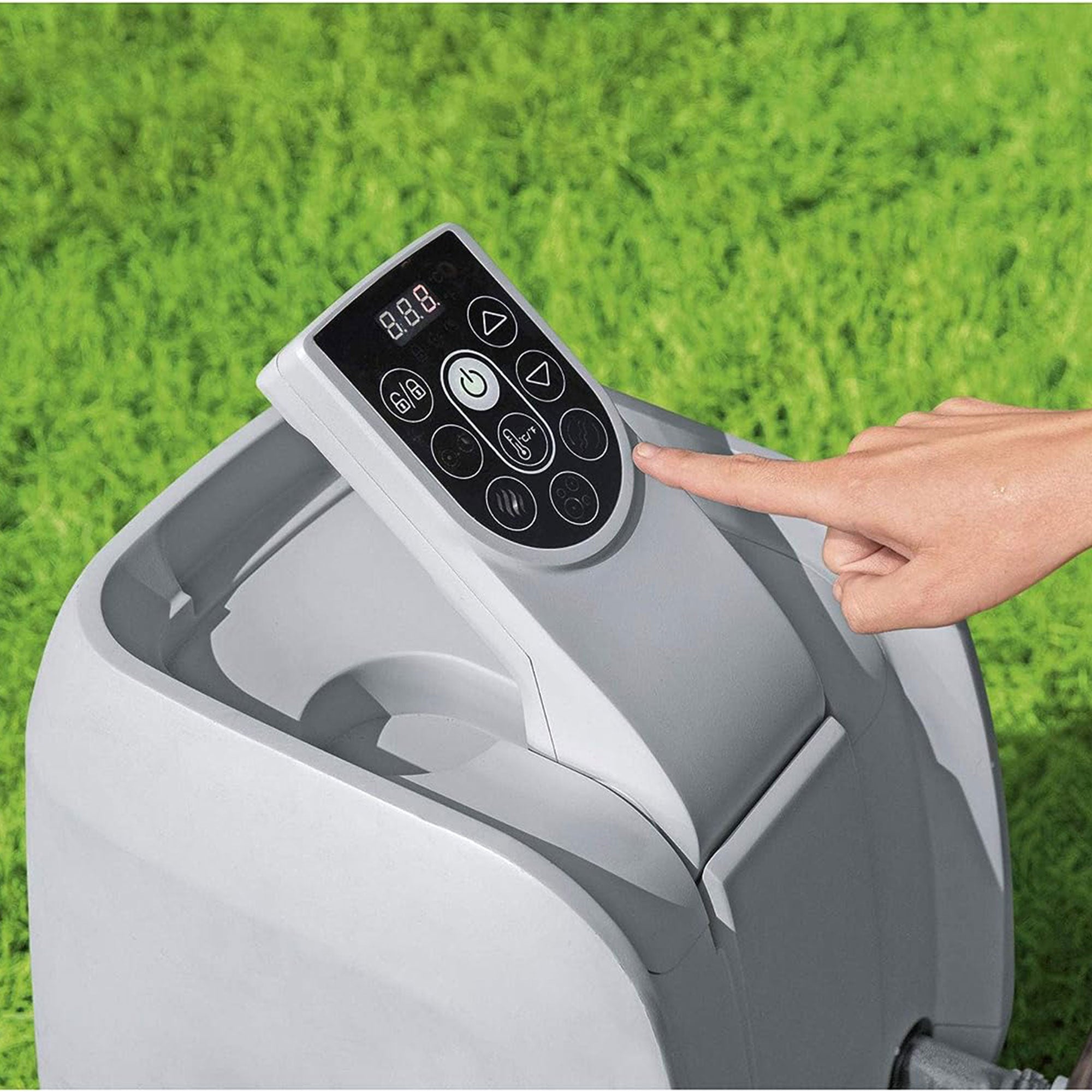 Bestway SaluSpa St Moritz 85" x 28" Inflatable AirJet Hot Tub Pool Spa (Used) - VMInnovations