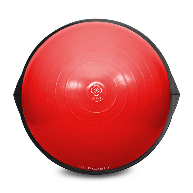 BOSU 26 Inch Yoga Sports Pro Balance Trainer Ball Equipment, Red/Black(Open Box)