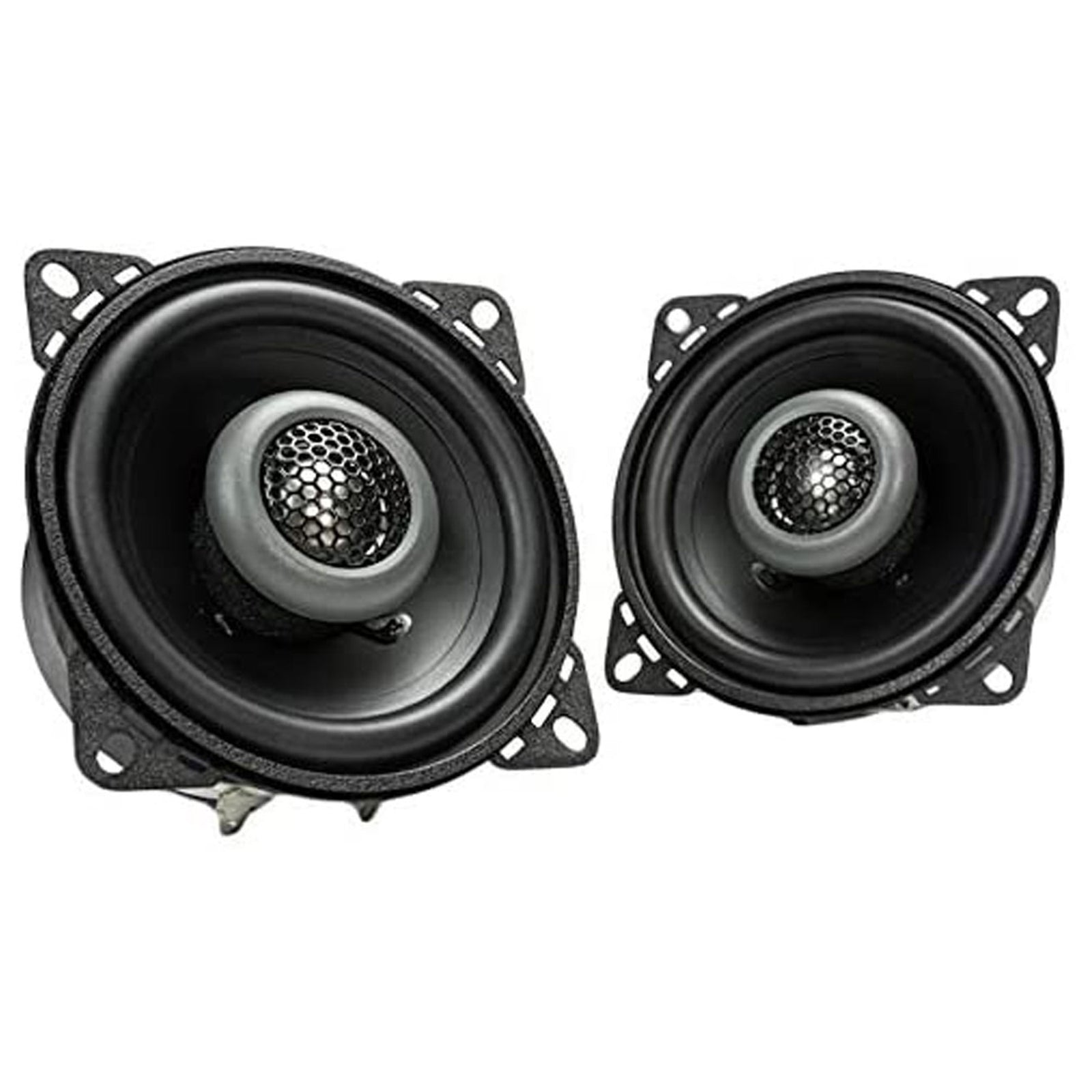 MB Quart FKB110 Formula 4 Inch 2 Way Coaxial Car Audio Speakers Pair, Black - VMInnovations