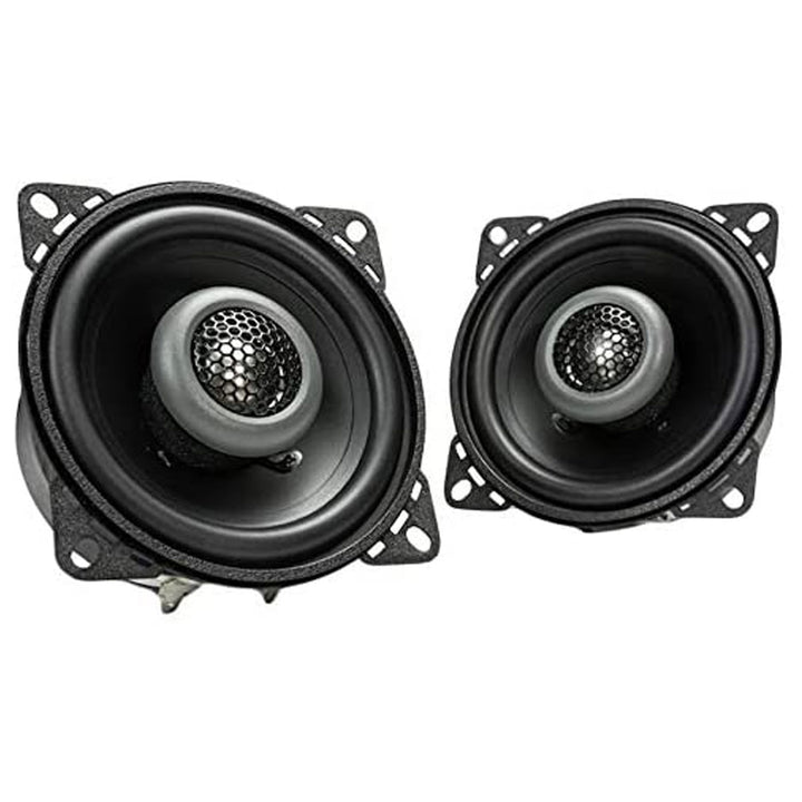 MB Quart FKB110 Formula 4 Inch 2 Way Coaxial Car Audio Speakers Pair, Black - VMInnovations