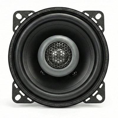 MB Quart FKB110 Formula 4 Inch 2 Way Coaxial Car Audio Speakers Pair, Black - VMInnovations