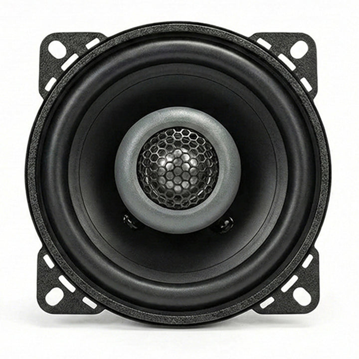 MB Quart FKB110 Formula 4 Inch 2 Way Coaxial Car Audio Speakers Pair, Black - VMInnovations
