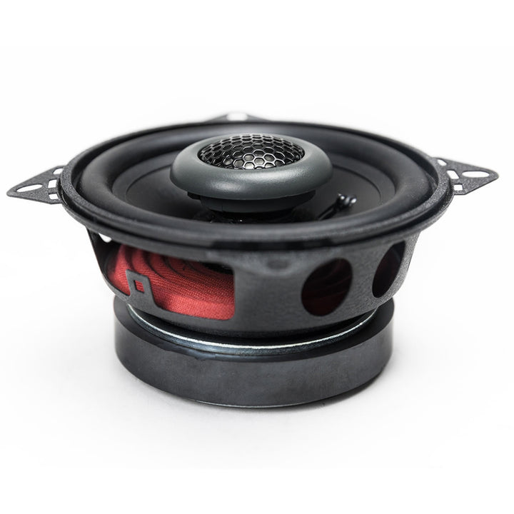 MB Quart FKB110 Formula 4 Inch 2 Way Coaxial Car Audio Speakers Pair, Black - VMInnovations