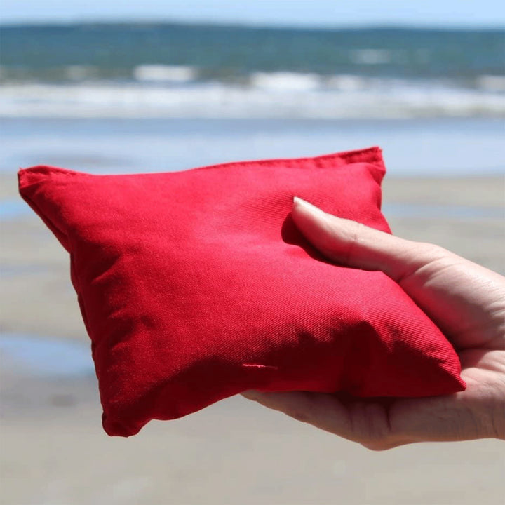 Driveway Games All Weather Outdoor Corntoss Cornhole Bean Bag Game, White (Used) - VMInnovations