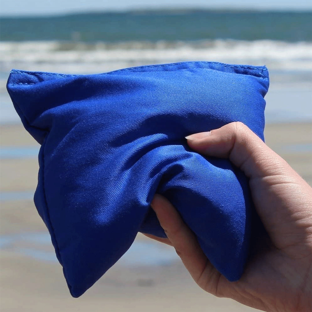 Driveway Games All Weather Outdoor Corntoss Cornhole Bean Bag Game, White (Used) - VMInnovations