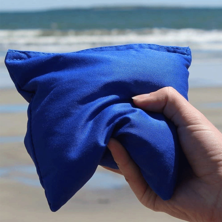 Driveway Games All Weather Outdoor Corntoss Cornhole Bean Bag Game, White (Used) - VMInnovations