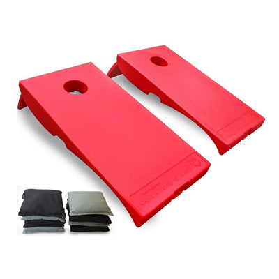 Driveway Games All Weather Corntoss Cornhole Bean Bag Toss Game, Red (For Parts)