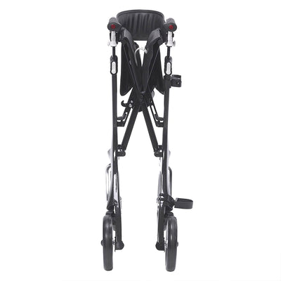 Drive Medical Nitro Elite CF Carbon Fiber Rollator Walker Chair w/ Brake, Black - VMInnovations