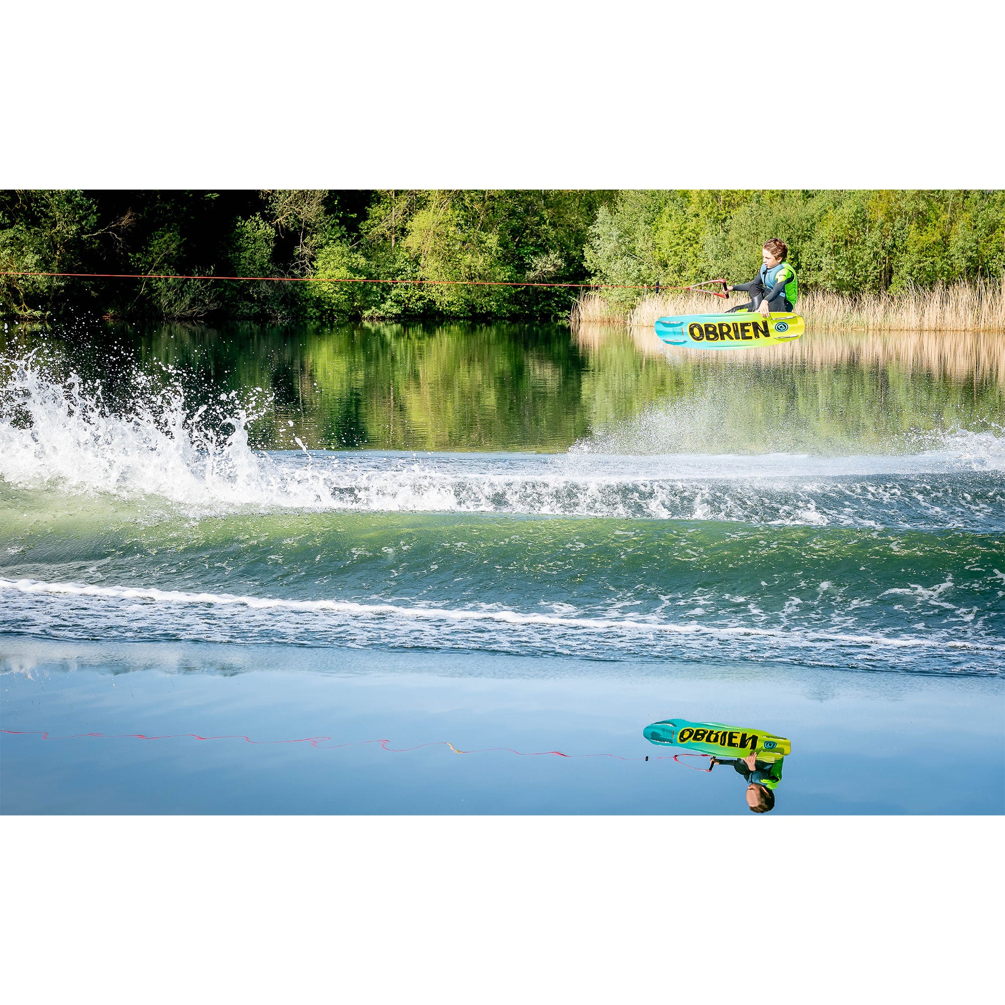 O'Brien Hooky 123 Youth Wakeboard Package with Access 2 to 5 Boots Bindings