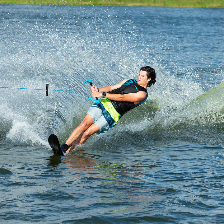 O'Brien Watersports Adult 68 inches Celebrity Water skis, Blue and Black (Used) - VMInnovations