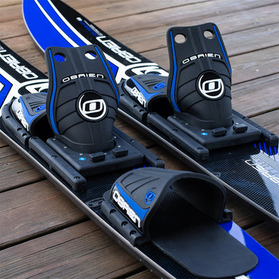 O'Brien Watersports 2191120 Adult 68 inches Celebrity Water skis, Blue and Black