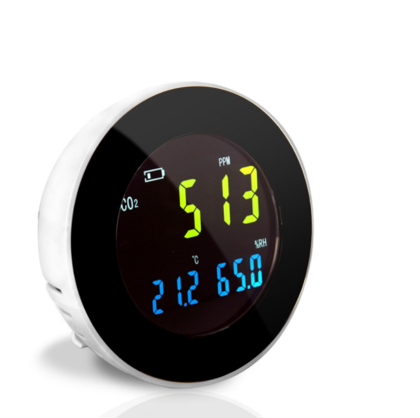 Pyle Smart Indoor Air Quality Monitor Digital Hygrometer Test Gauge (2 Pack)