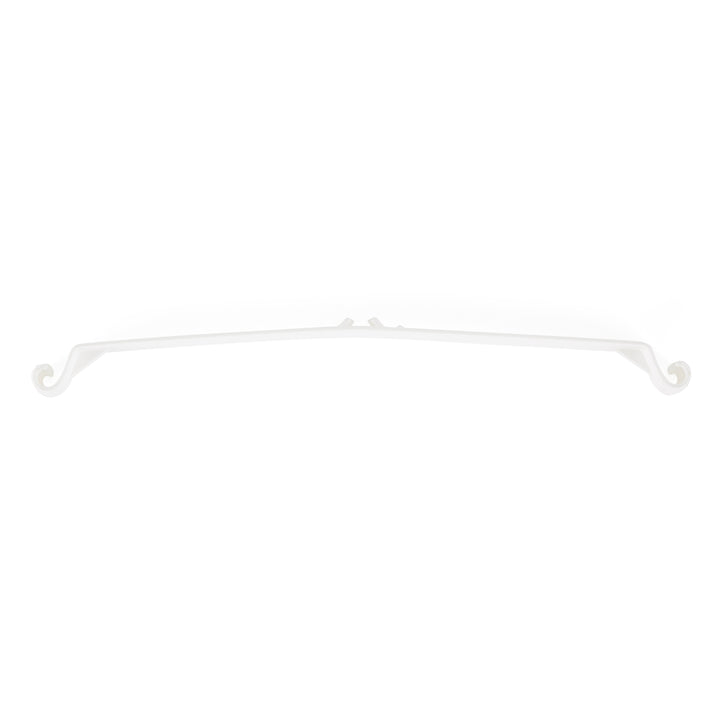 The HC Companies 30 Inch Eclipse Window Flower Box with Saucer, White (Open Box) - VMInnovations