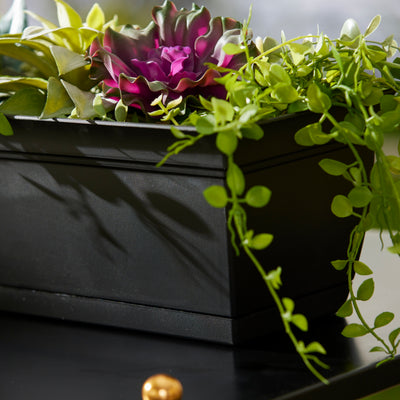 The HC Companies 30 In Flower Box with Wakefield 1 LB Garden Soil Conditioner - VMInnovations