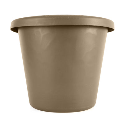 The HC Companies 16" Plastic Indoor Outdoor Classic Flower Pot Planter, Beige - VMInnovations