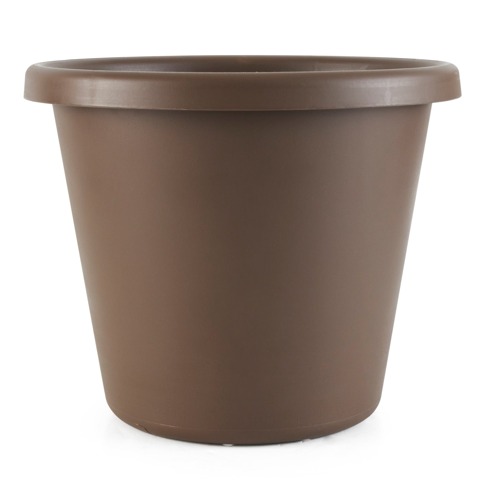 The HC Companies 14 Inch Indoor or Outdoor Classic Flower Pot Planter, Chocolate - VMInnovations