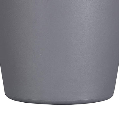 The HC Companies 24" Plastic Indoor Outdoor Classic Flower Pot Planter, Blue