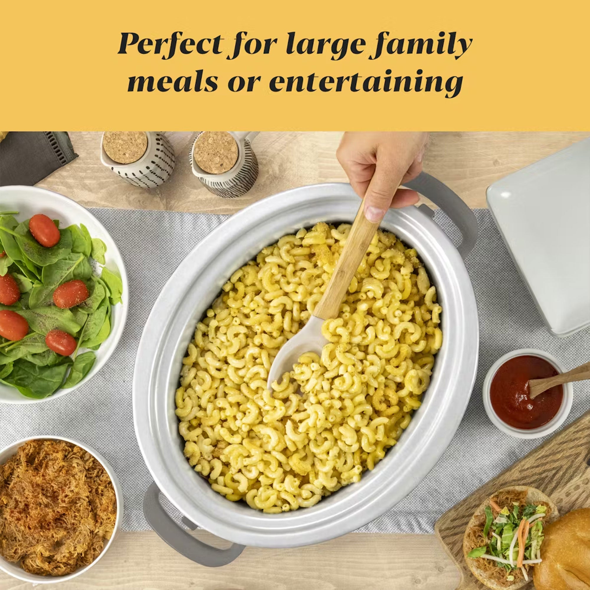 Crock Pot 7 Qt Cook and Carry Programmable Slow Cooker with Locking Lid (Used) - VMInnovations