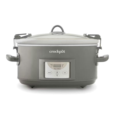 Crock Pot 7 Qt Cook and Carry Programmable Slow Cooker with Locking Lid (Used) - VMInnovations