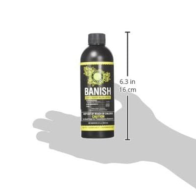 Supreme Growers BANISH Natural Mildew Pathogen Fungicide Concentrate, 2 Ounce - VMInnovations