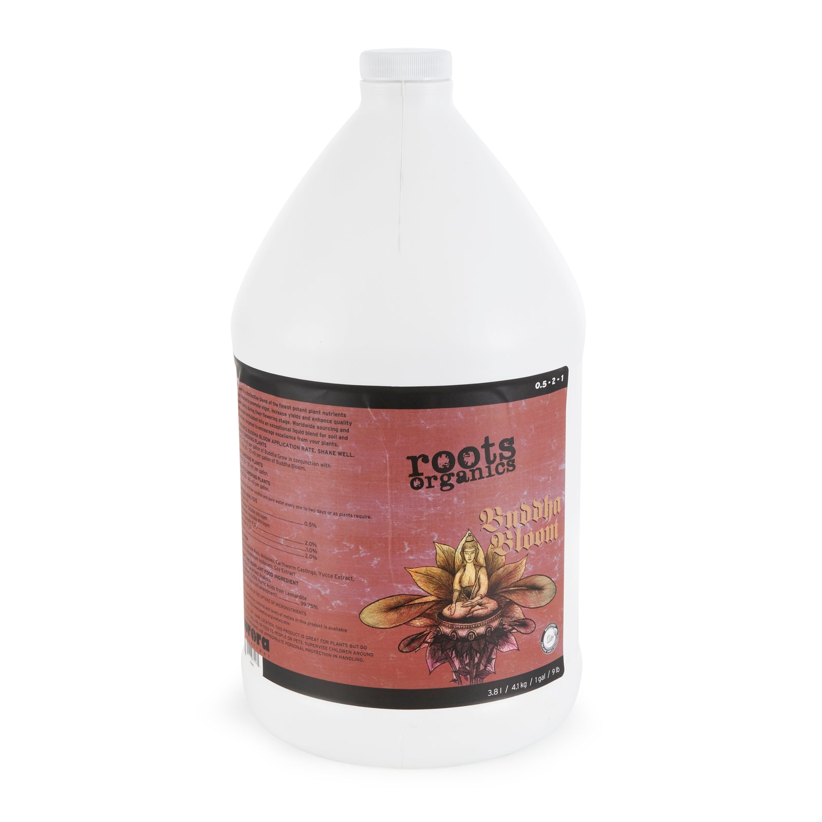 Roots Organics ROBBG Natural Organic Buddha Bloom Plant Fertilizer, 1 Gallon - VMInnovations