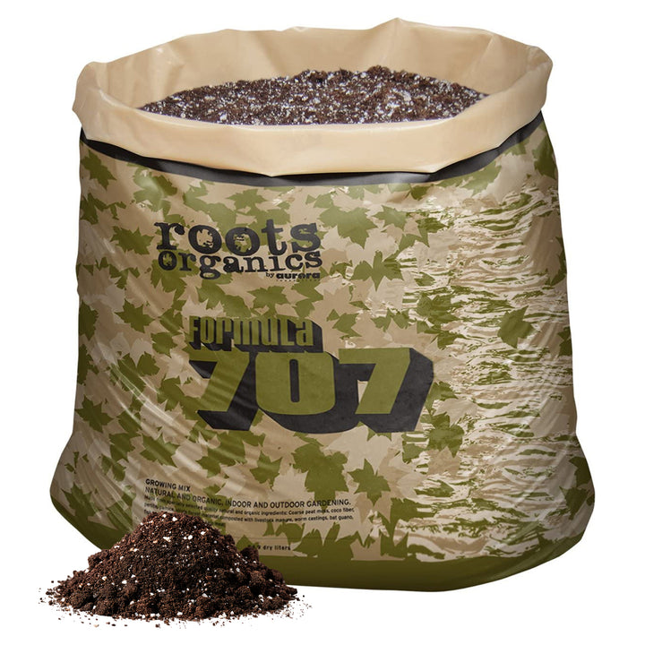 Roots Organic Formula 707 Peat Compost Coco Garden Potting Soil, 3 Cubic Feet - VMInnovations